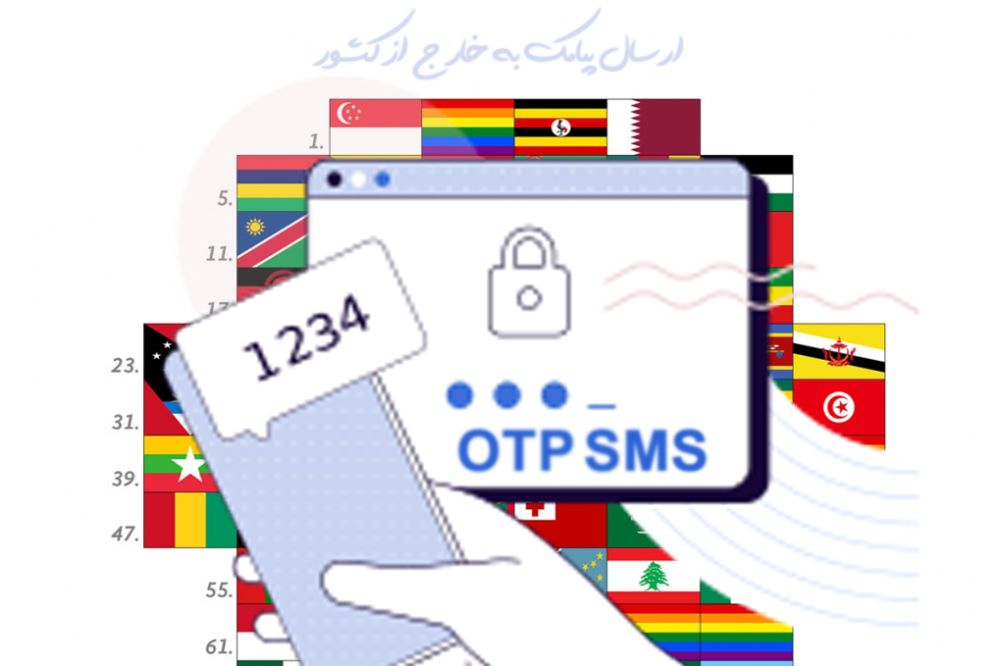 تجربه ارسال پیامک فعال سازی ( OTP SMS) به شماره های خارج از کشور